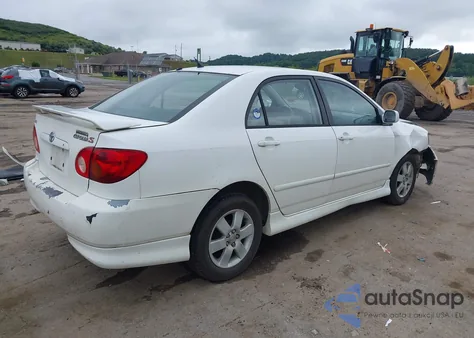 2004 Toyota Corolla S from USA, damaged, VIN 2T1BR32E44C191104
